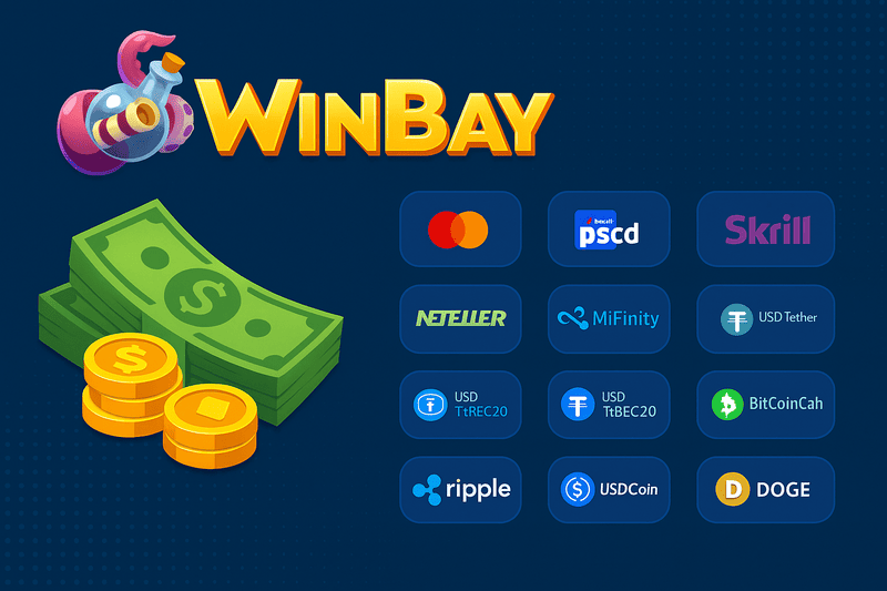 Τρόποι πληρωμής στο WinBay